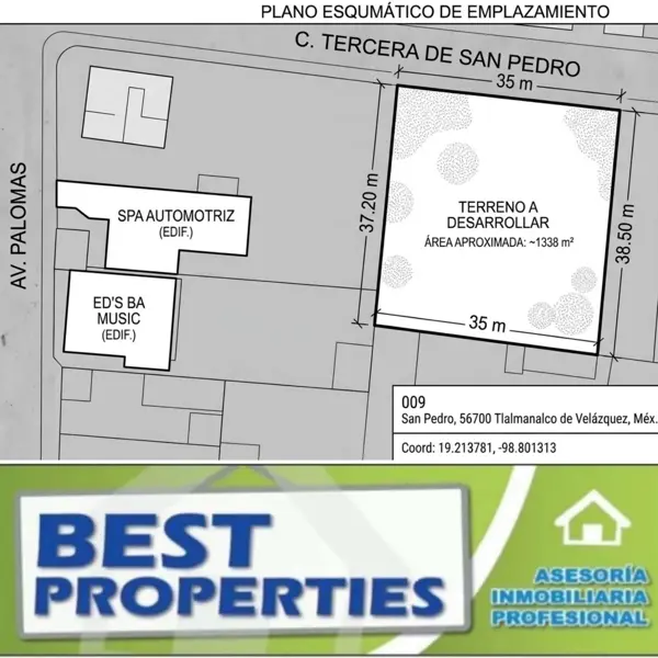 Terreno en venta en San Pedro, Tlalmanalco — foto 3 de 8