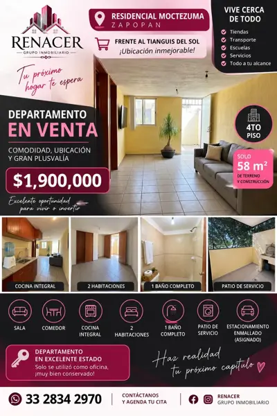 Departamento en venta en Arcos de Zapopan 1a. Sección, Zapopan — foto 2 de 8