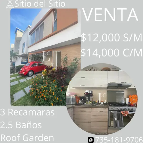 Casa en renta en Sitio del Sol, Cuautla, Morelos