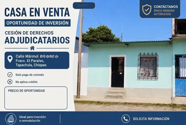 Casa en venta en El Paraiso, Tapachula — foto 3 de 6