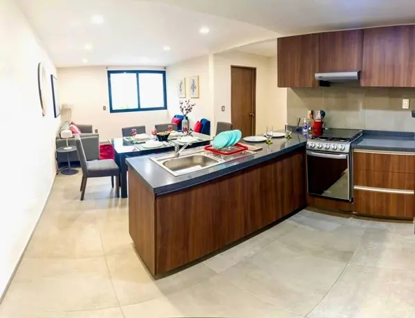 Departamento Venta Tetelpan 70 m2 Planta baja