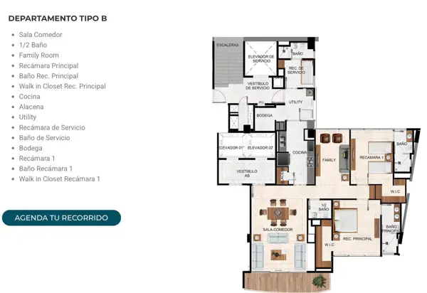 Departamento en venta en Bosque Real, Huixquilucan — foto 3 de 47