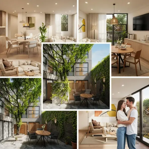 Departamento en Venta con Roof Garden Privado · Santa María la Ribera · CDMX · 130 m2 Totales