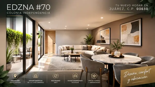 Departamento en venta en Independencia, Benito Juárez — foto 2 de 4