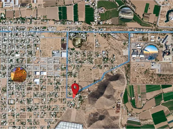 Terreno en venta en Ciudad Juárez, Lerdo, Durango