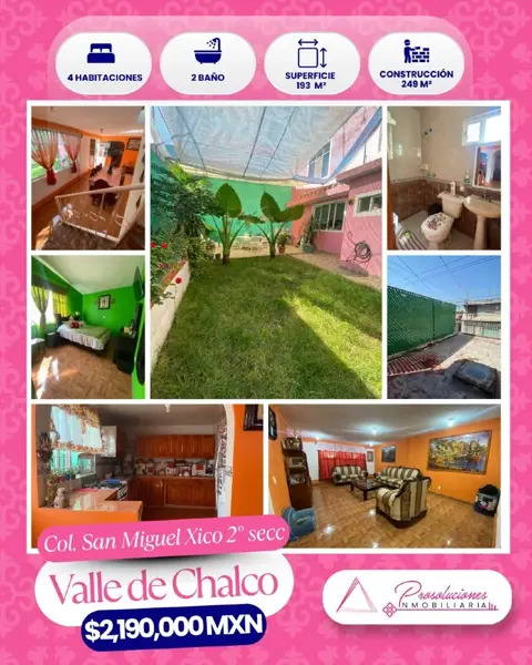Casa en venta en San Miguel Xico, Valle de Chalco Solidaridad — foto 2 de 2