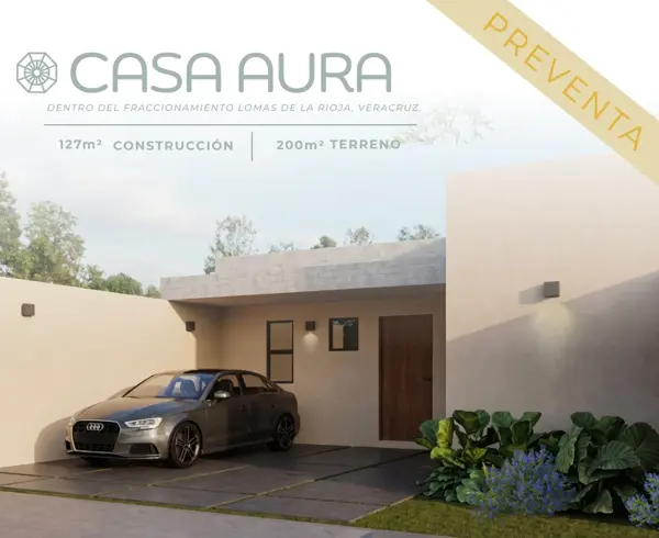 Casa Aura, Vive Todo en Un Solo Nivel, en el Corazón de Lomas de la Rioja