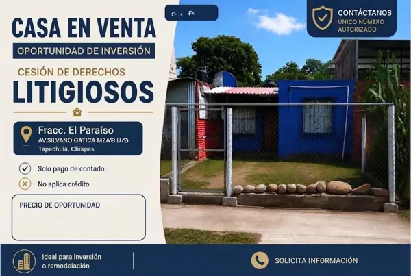Casa en venta en El Paraiso, Tapachula — foto 2 de 6
