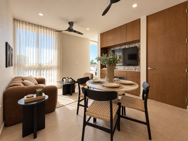 Departamento NUEVO en venta en planta baja dentro de Mérida Yucatán.
