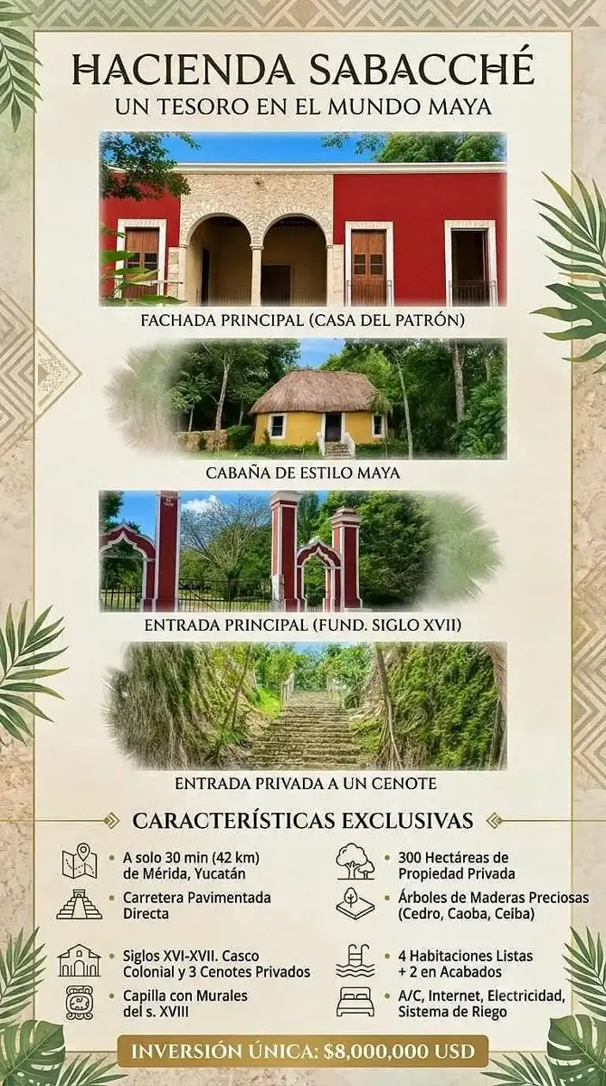 Finca-Rancho en venta en Chinkilá, Tecoh — foto 1 de 30