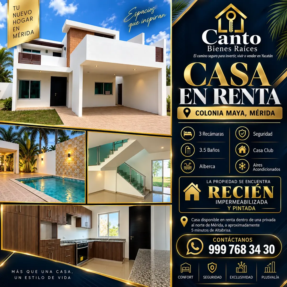 Casa en renta en Maya, Mérida — foto 1 de 10