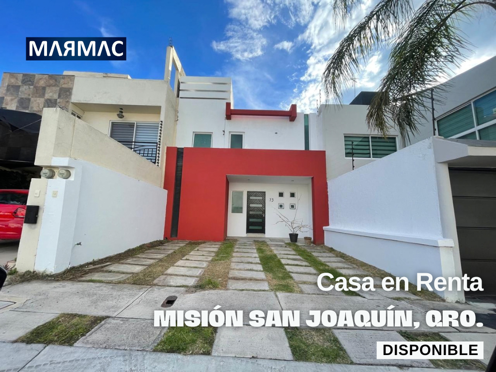 Casa en renta en Misión San Joaquín, Corregidora