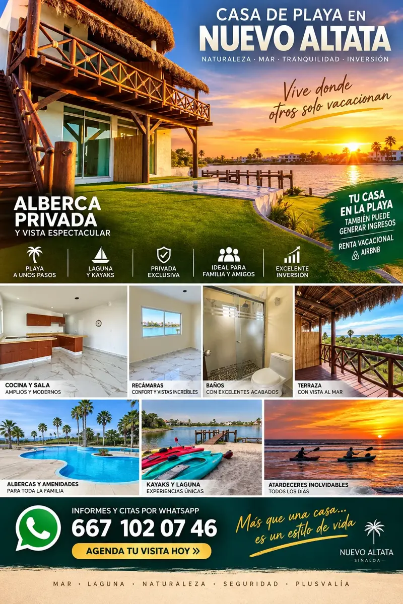 Casa en venta en Altata, Navolato — foto 1 de 8