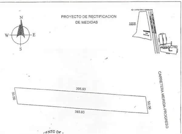 Terreno en venta en Tamanche, Mérida — foto 3 de 4