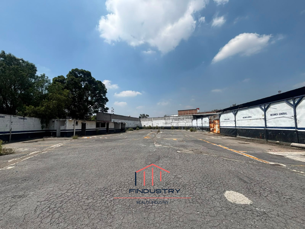 Terreno industrial en renta Azcapotzalco