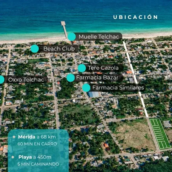 Terreno en venta en Telchac Puerto, Telchac Puerto — foto 2 de 6