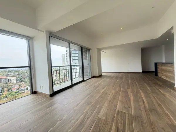 Venta departamento Santa Fe Be Grand Lomas balcón  family room amenidades vigilancia estacionamiento