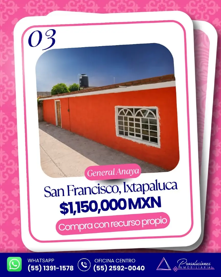 Casa en venta en San Francisco (Las Joyas), Ixtapaluca — foto 1 de 2