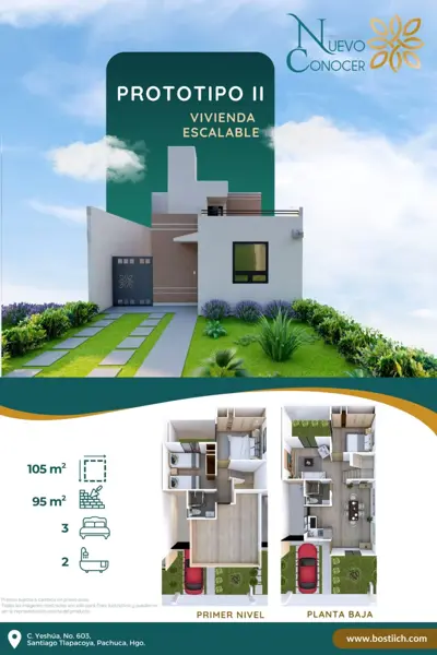 Casa en venta en Santiago Tlapacoya Centro, Pachuca de Soto — foto 2 de 2