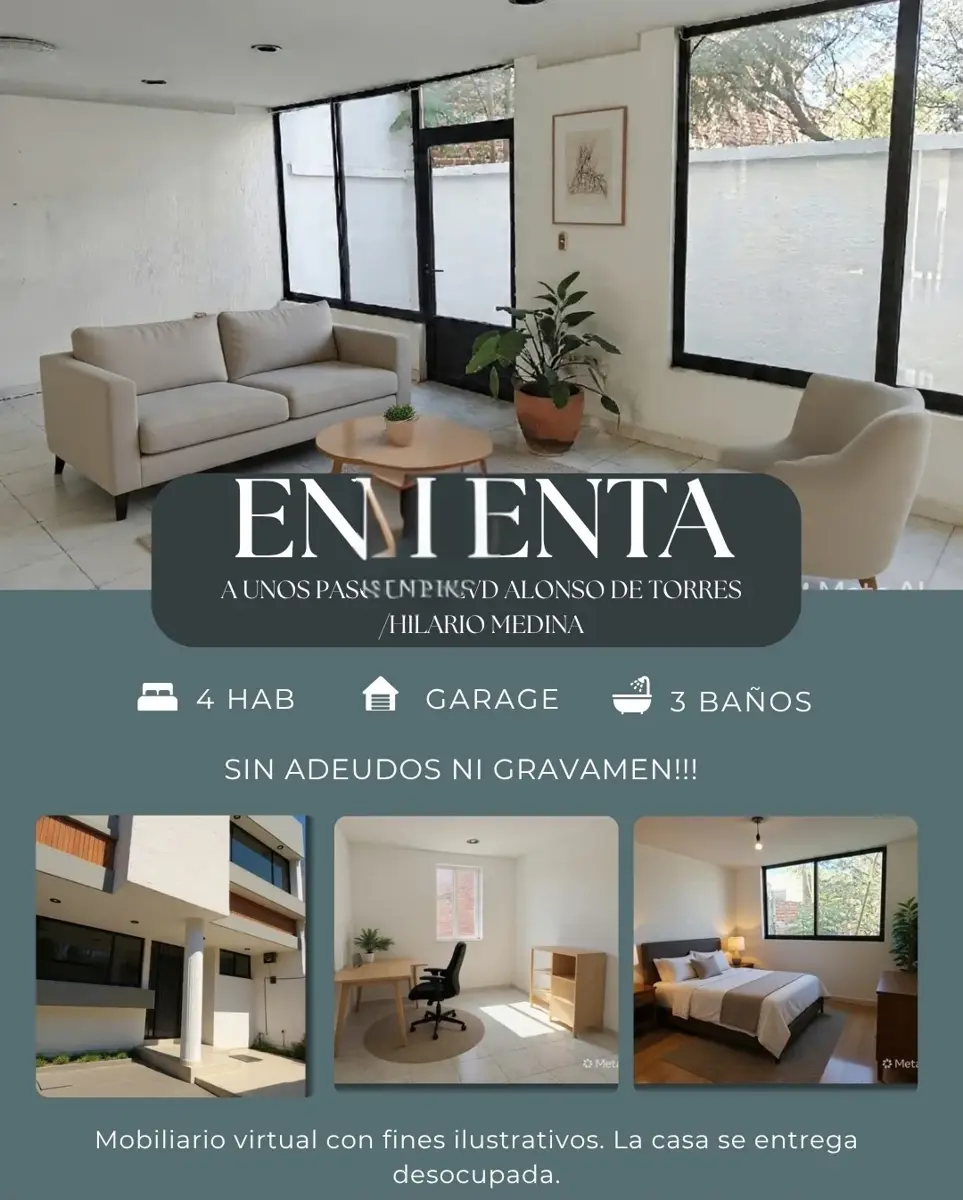 Casa en renta en La Alameda, León — foto 1 de 10
