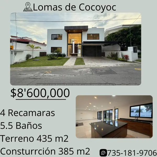 Casa en venta en Lomas de Cocoyoc, Atlatlahucan, Morelos