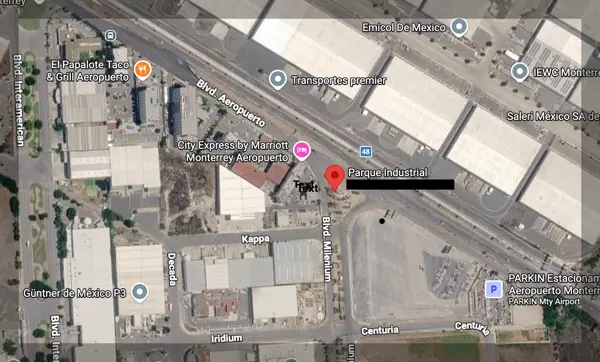 RENTA BODEGA EN APODACA EN PARQUE INDUSTRIAL CERCA DEL AEROPUERTO