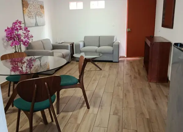 Departamento Amueblado de 2 Habitaciones Ubicado en San Juan Aquiahuac Cerca de la UDLAP