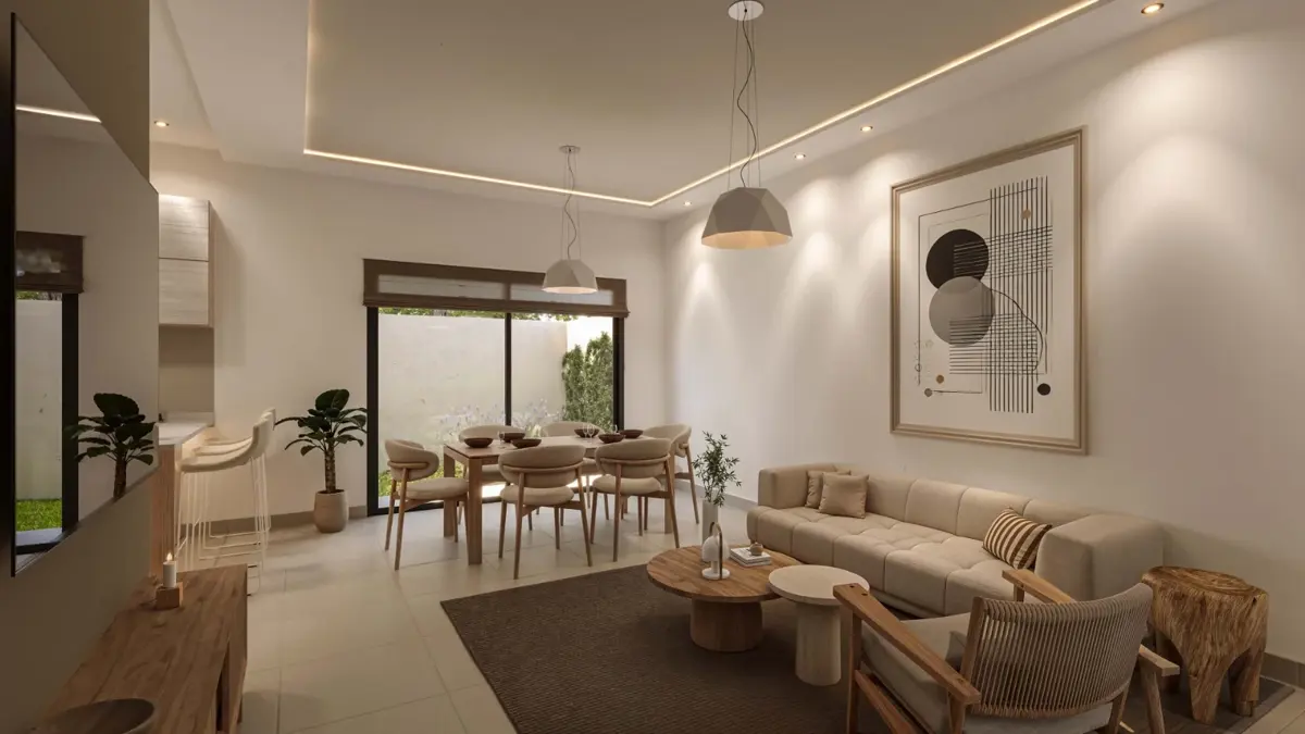 Casa nueva en venta en Saltillo con 2 recámaras + espacio flex, jardín posterior. Modelo Sierra Casa nueva en venta en Saltillo con 2 recámaras + espacio flex, jardín posterior. Modelo Sierra