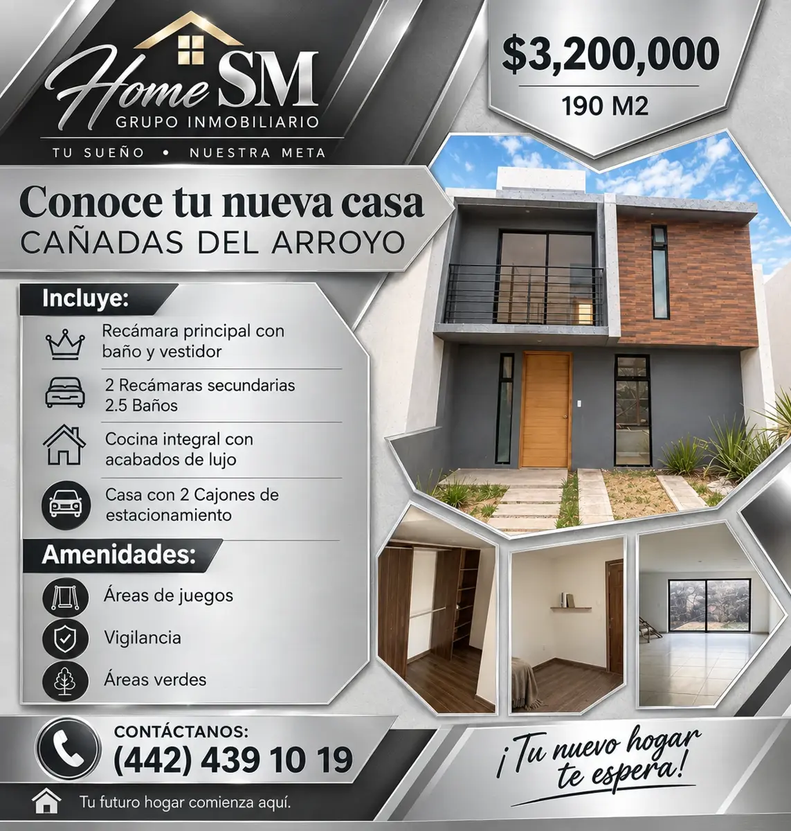 Casa en venta en Cañadas del Arroyo, Corregidora — foto 1 de 9