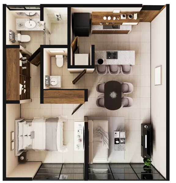 Departamento en venta en Cholul, Mérida — foto 3 de 40
