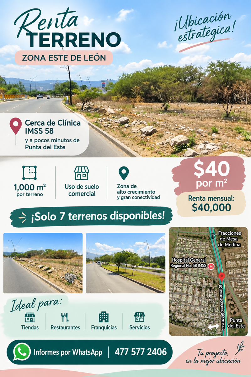 Terreno en renta en Sierra Nogal, León — foto 1 de 7
