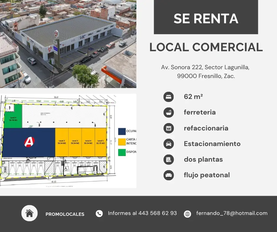 Local en renta en Lagunilla, Fresnillo — foto 1 de 4