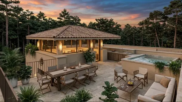 Casa en venta en Avándaro | 4 recámaras | Rooftop y jacuzzi | Diseño Artigas Arquitectos.