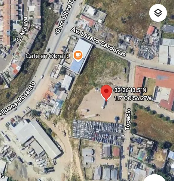 Terreno en renta en Ejido Lazaro Cardenas, Tijuana, Baja California