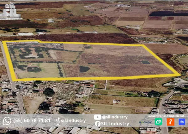 Venta de Terreno Industrial en Toluca