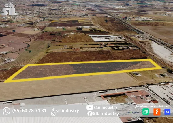 Venta de Terreno Industrial en Toluca