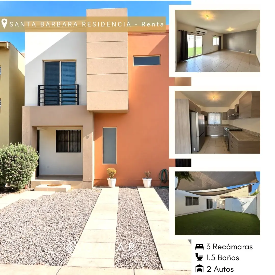 Casa en renta en Santa Barbara, Hermosillo — foto 1 de 23