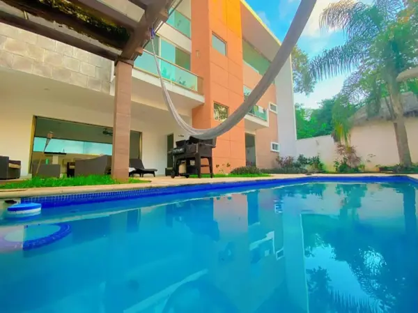 Renta de Departamento Amueblado con Alberca en Puerto Morelos