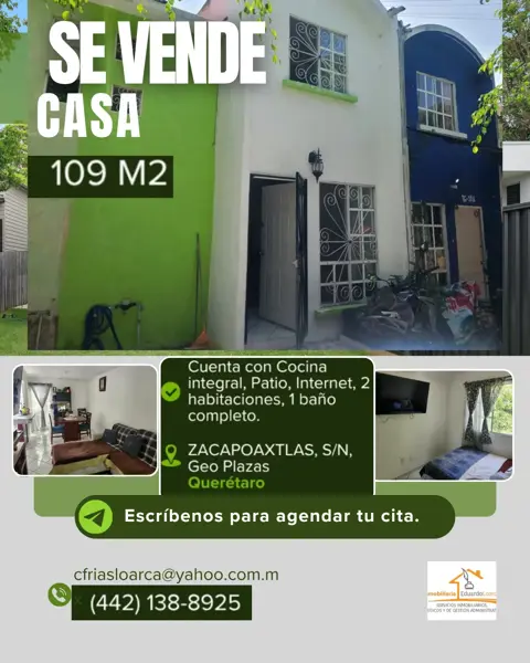 Venta de Casa en Geoplazas, Qro. — foto 1 de 15