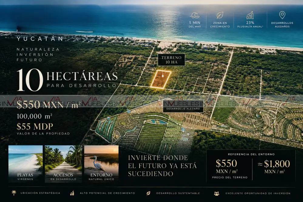 Terreno en venta en Centro Hunucmá, Hunucmá — foto 1 de 12