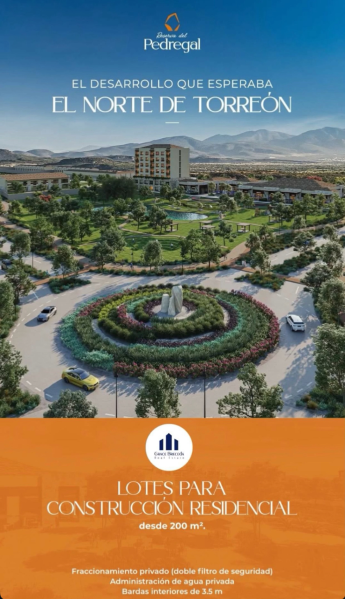 Terreno en venta en Residencial Senderos, Torreón — foto 1 de 4