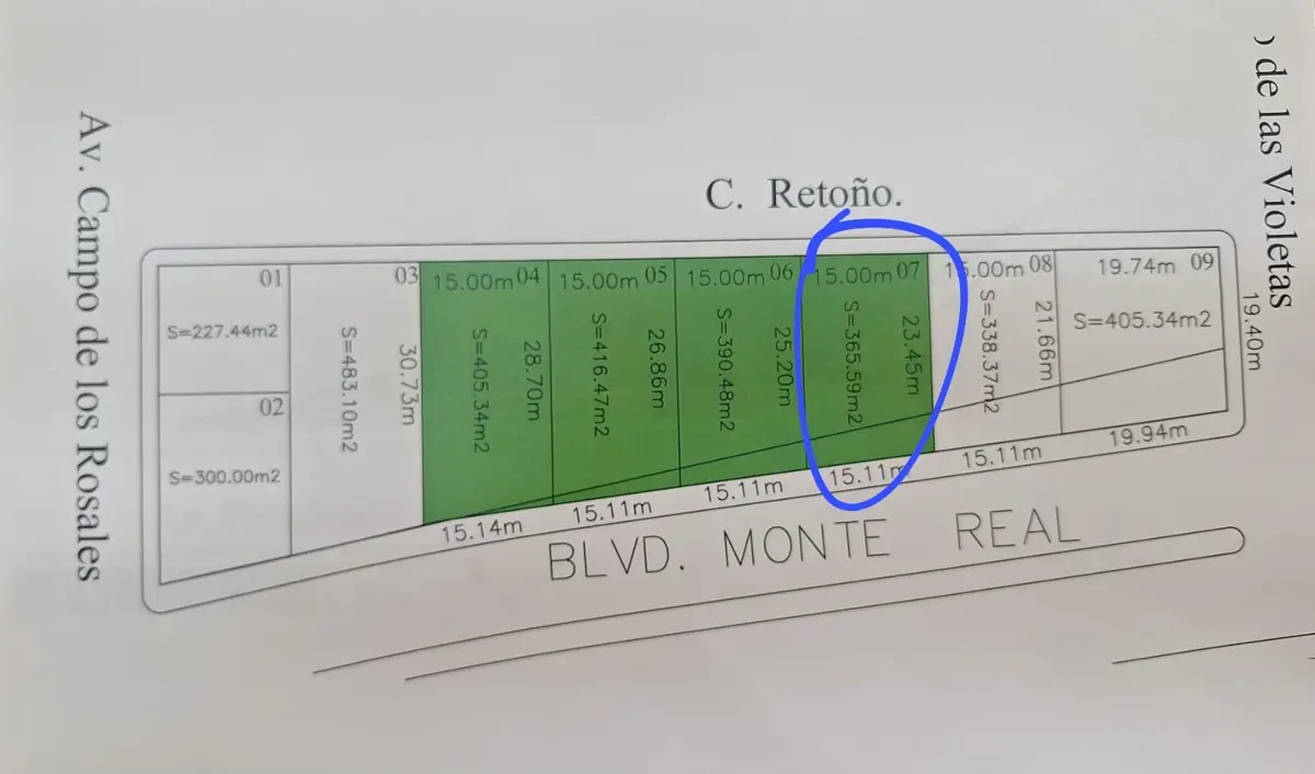 Terreno en venta en Campo Nuevo de Zaragoza, Torreón — foto 1 de 2