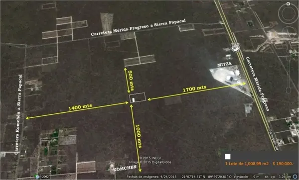 Terreno en venta en Komchen, Mérida — foto 2 de 15