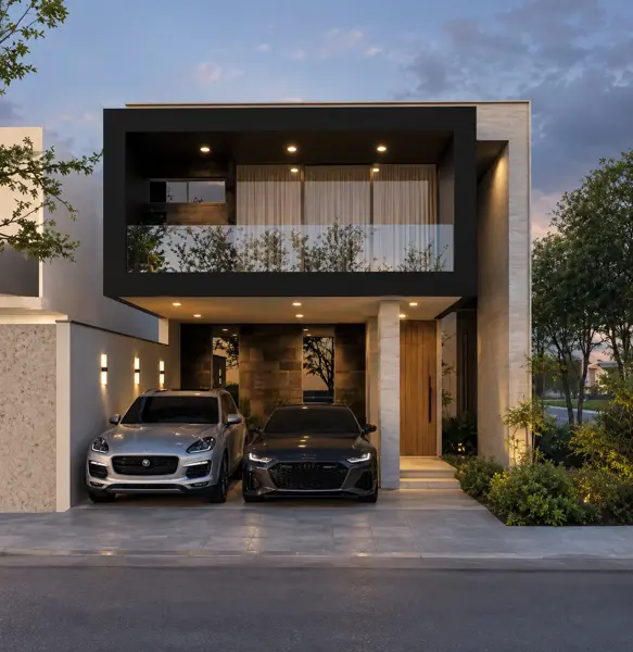 CASA EN VENTA EN MAYORAZGO SANTA LUCÍA | DISEÑO CONTEMPORÁNEO, 3 RECÁMARAS CON BAÑO Y AMPLIOS ESPACI