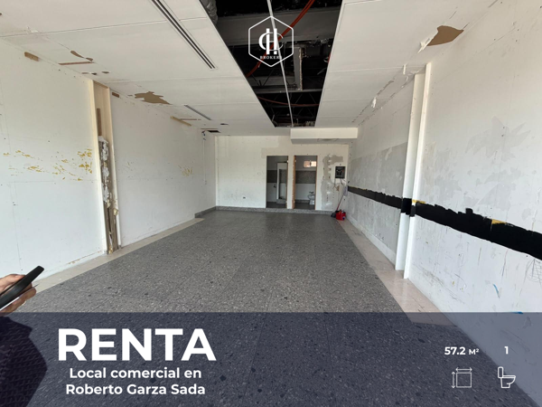 RENTA | Local comercial en Roberto Garza Sada