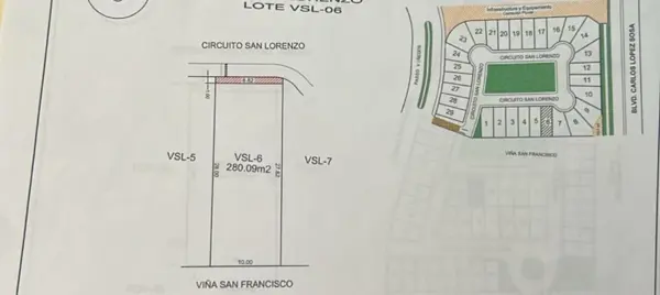 TERRENO VENTA LAS VIÑAS