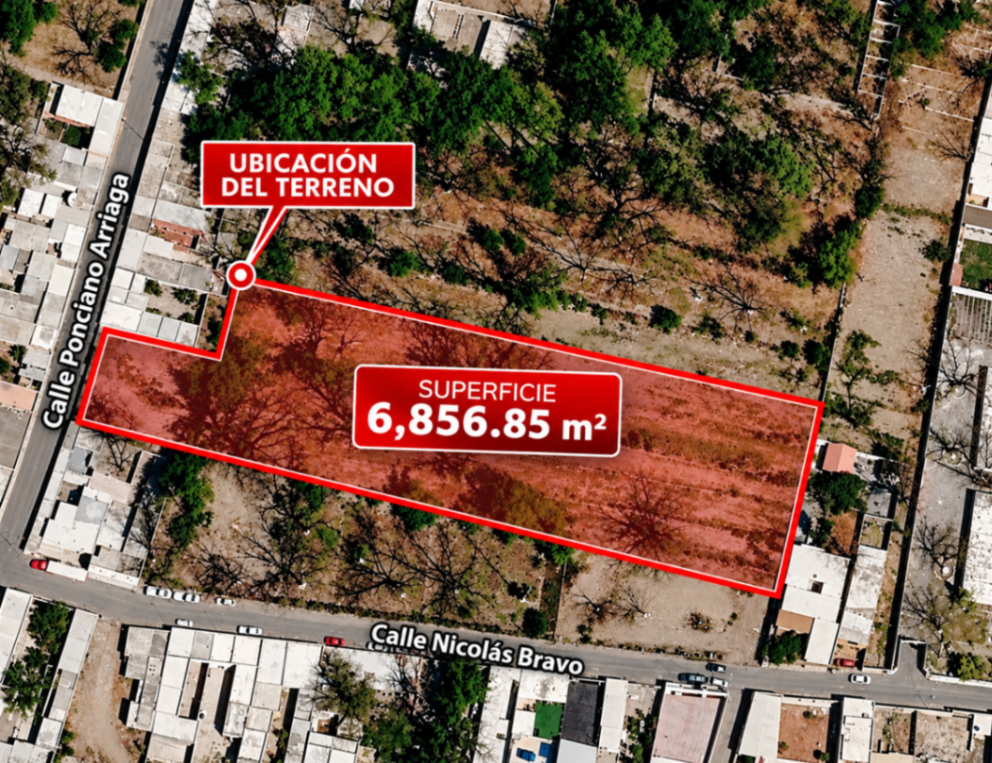 Terreno en venta en Parras de la Fuente Centro, Parras — foto 1 de 10