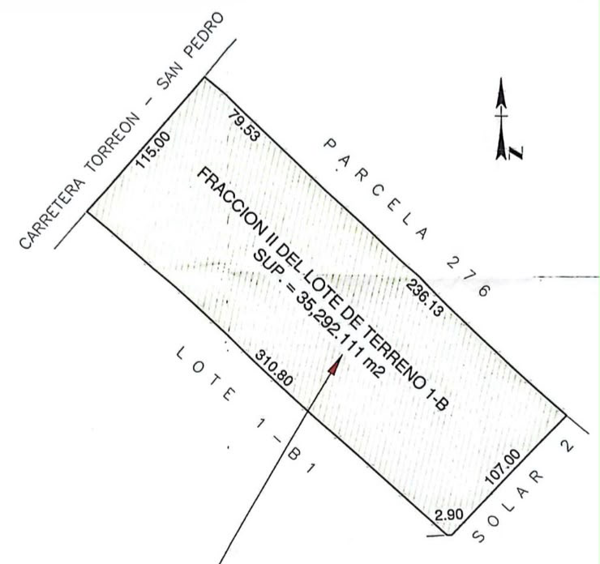 Terreno en venta en La Concha, Torreón — foto 3 de 3