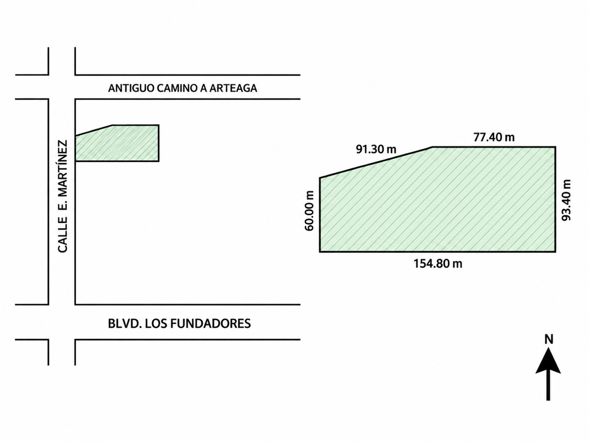 Terreno en venta en Parque Industrial Cerritos, Saltillo — foto 1 de 2