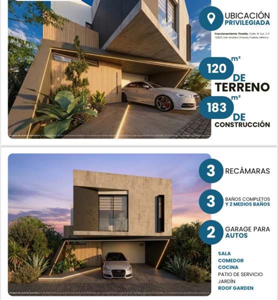 Casa en venta en San Andrés Cholula Centro, San Andrés Cholula — foto 2 de 6